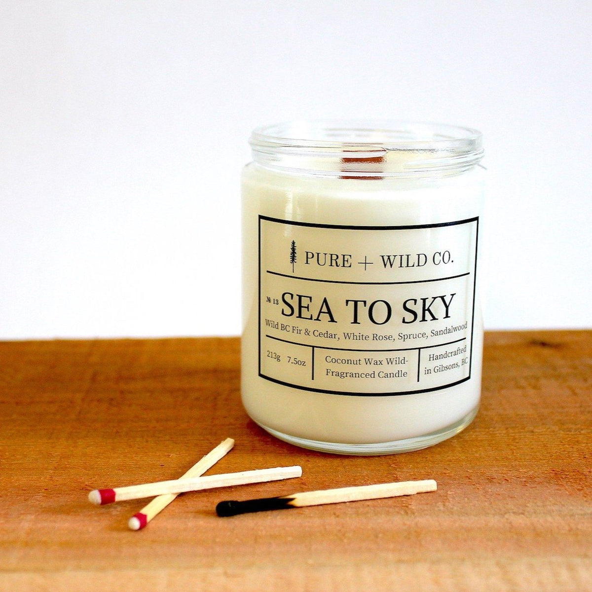 Midnight Sky Candle - Peach + Waterlily + Cedar – Caprice & Co