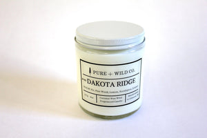 № 05 DAKOTA RIDGE - Fir, Pine, Lemon, Juniper, Eucalyptus, Cinnamon PURE + WILD CO. Cotton Wick 
