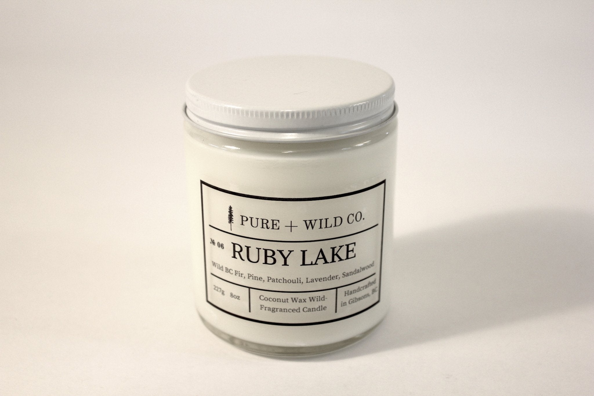 № 06 RUBY LAKE - Fir, Pine Resin, Patchouli, Sandalwood, Spice PURE + WILD CO. 
