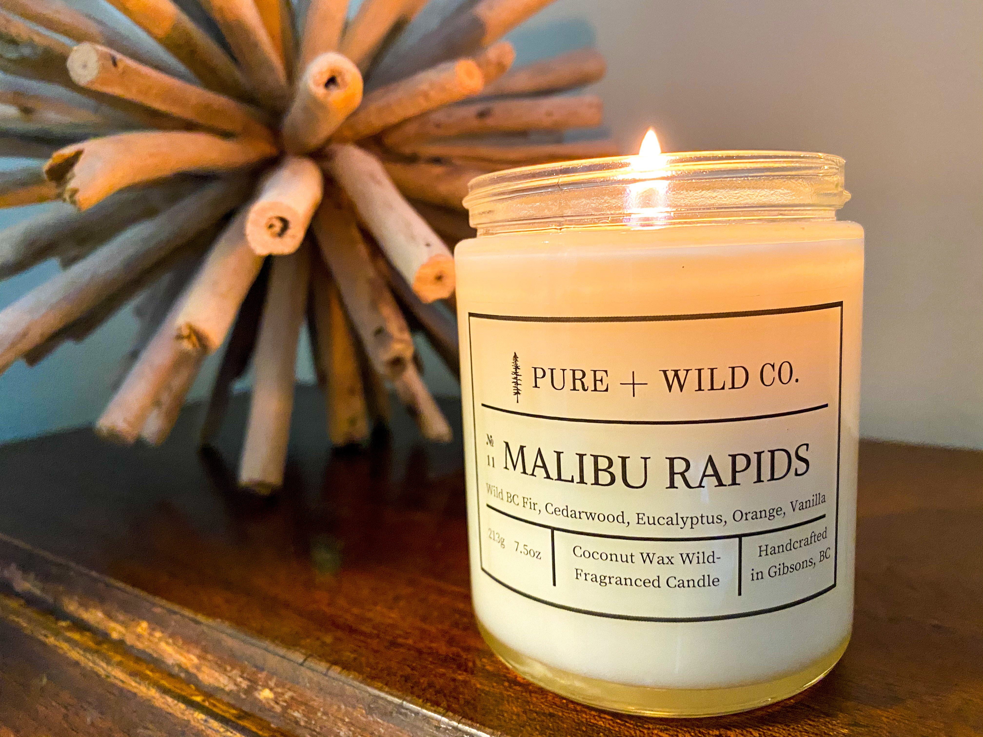 № 11 MALIBU RAPIDS - Fir, Cedarwood, Eucalyptus, Orange, Vanilla PURE + WILD CO. 