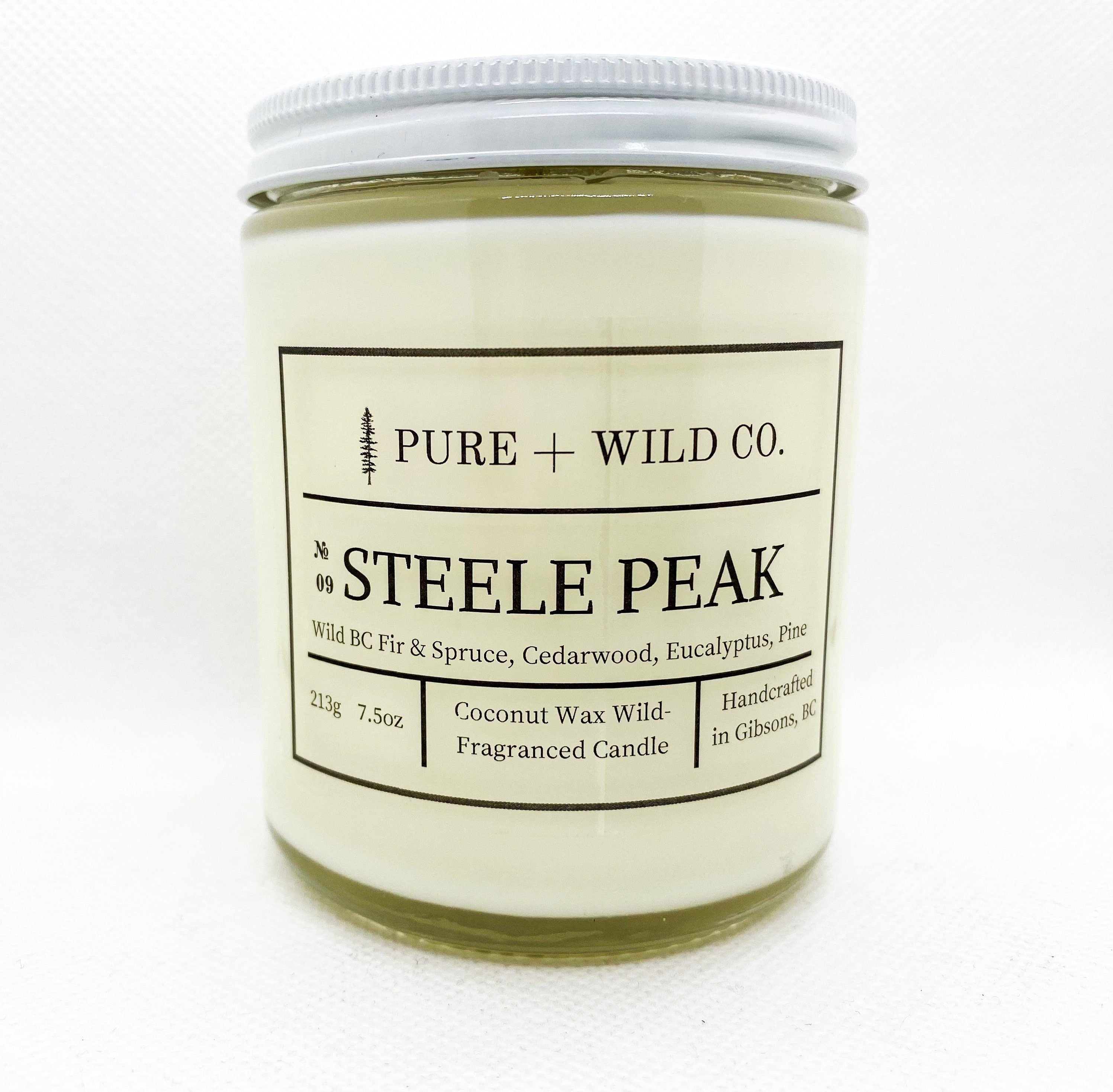 № 09 STEELE PEAK - Fir, Spruce, Cedarwood, Eucalyptus, Pine PURE + WILD CO. 